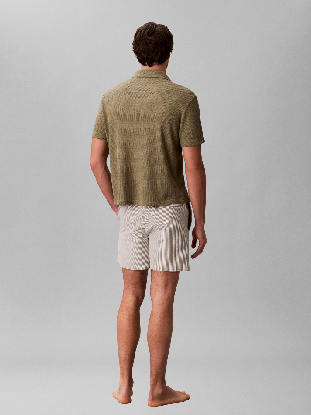 CALVIN KLEIN BEACHWEAR POLO-STRICK