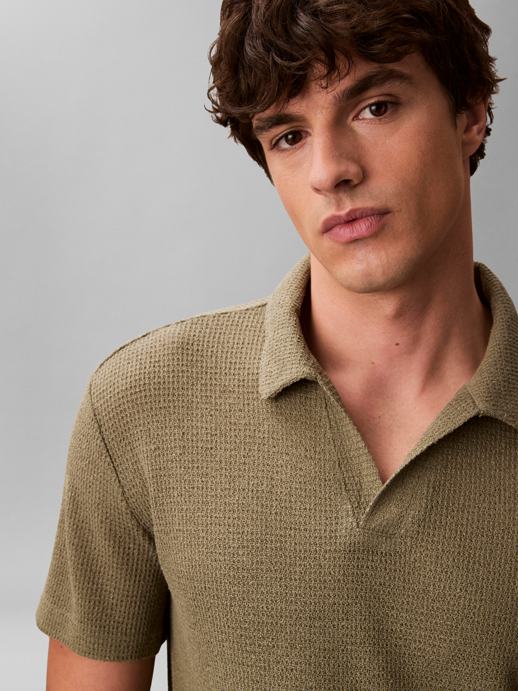 CALVIN KLEIN BEACHWEAR POLO-STRICK