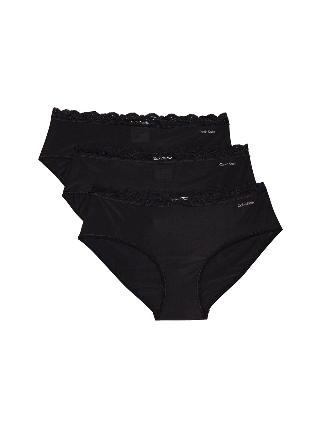 CALVIN KLEIN MICROFIBER 3ER HIPSTERS