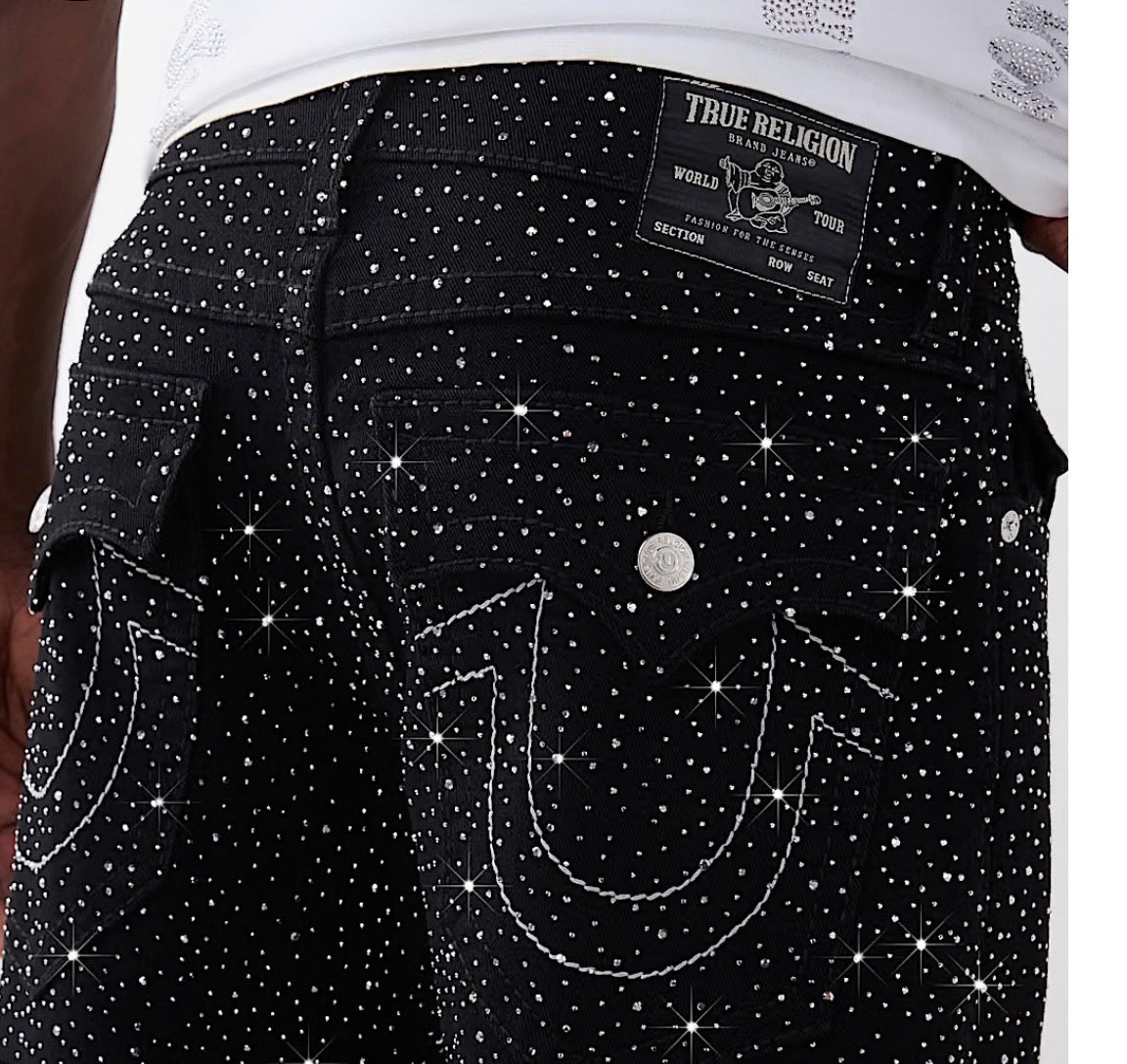 Bobby Crystal Baggy Jeans