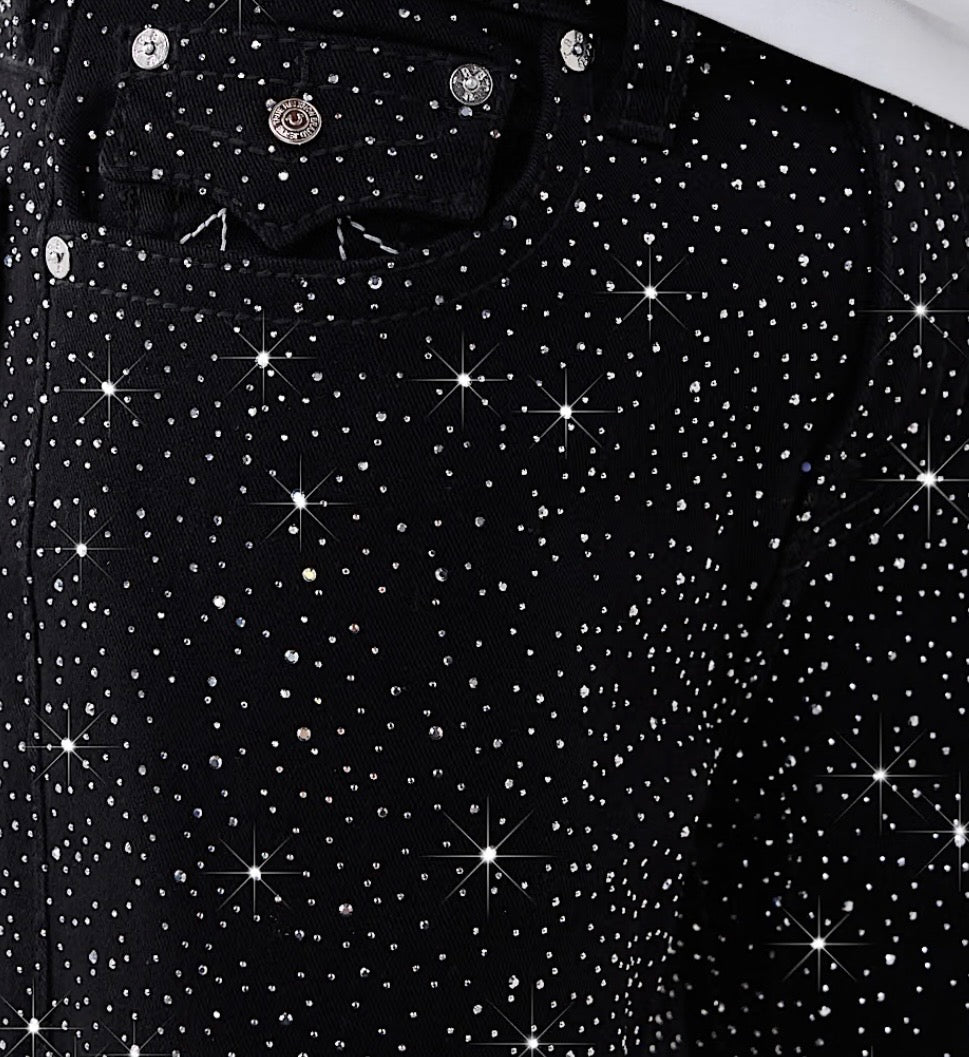 Bobby Crystal Baggy Jeans