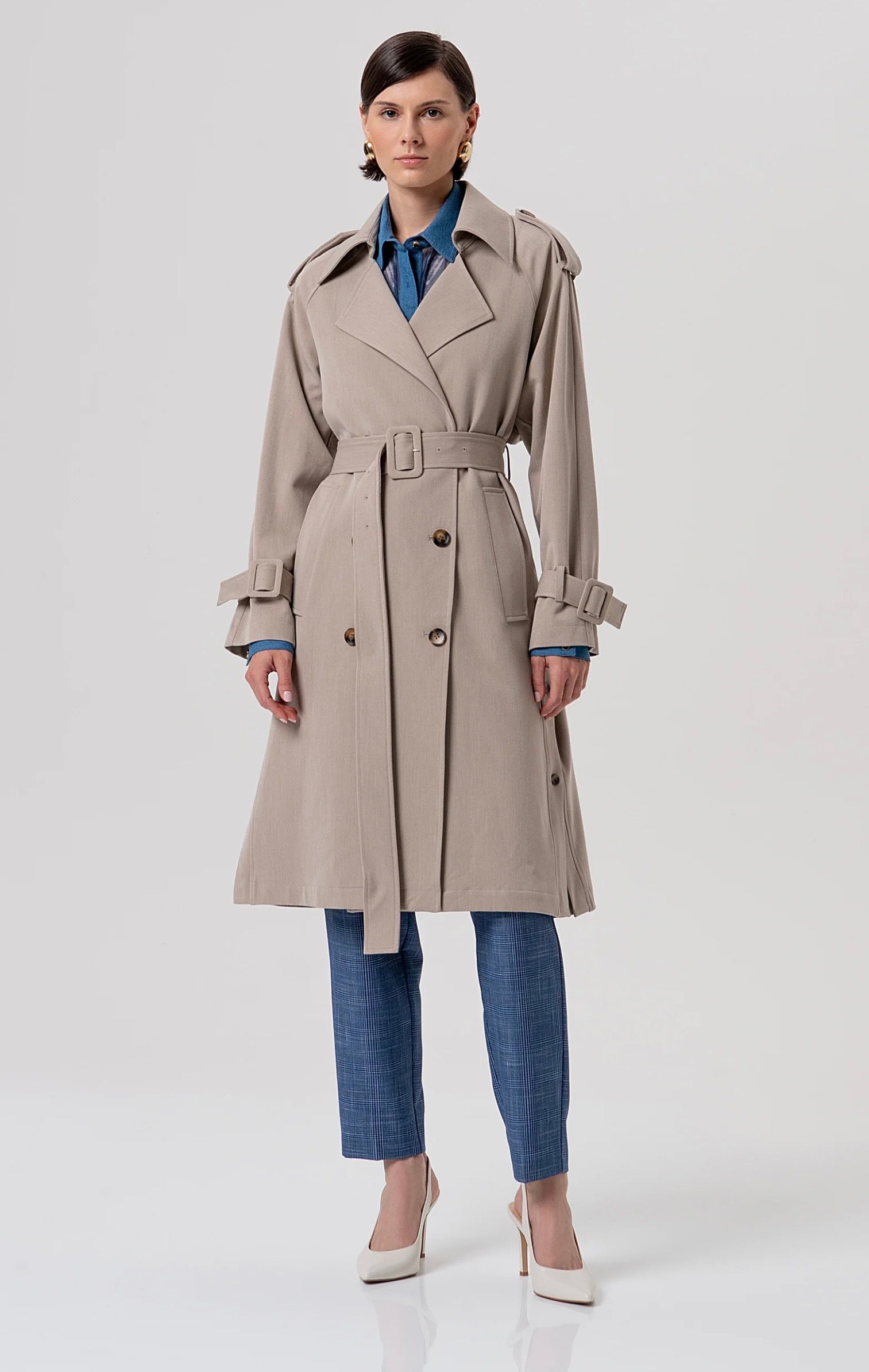 FRACOMINA TRENCH JACKET