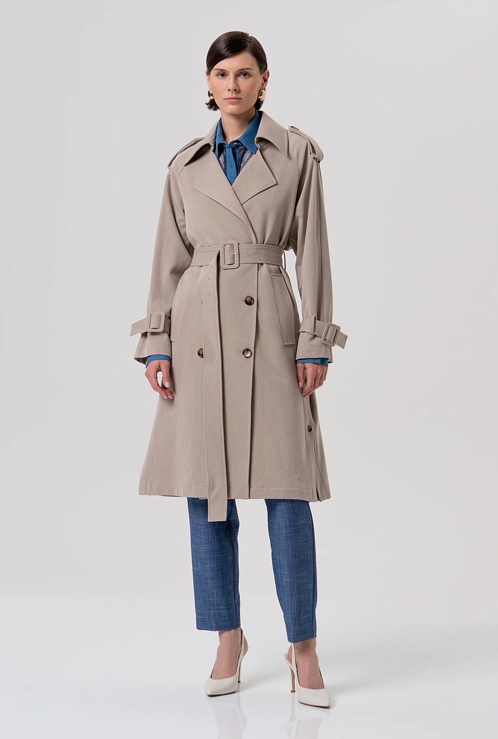 FRACOMINA TRENCH JACKET