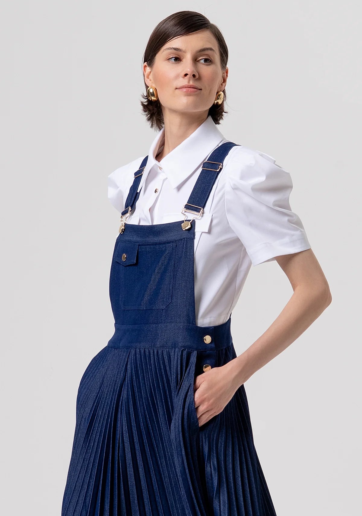 FRACOMINA SLEEVESS DRESS