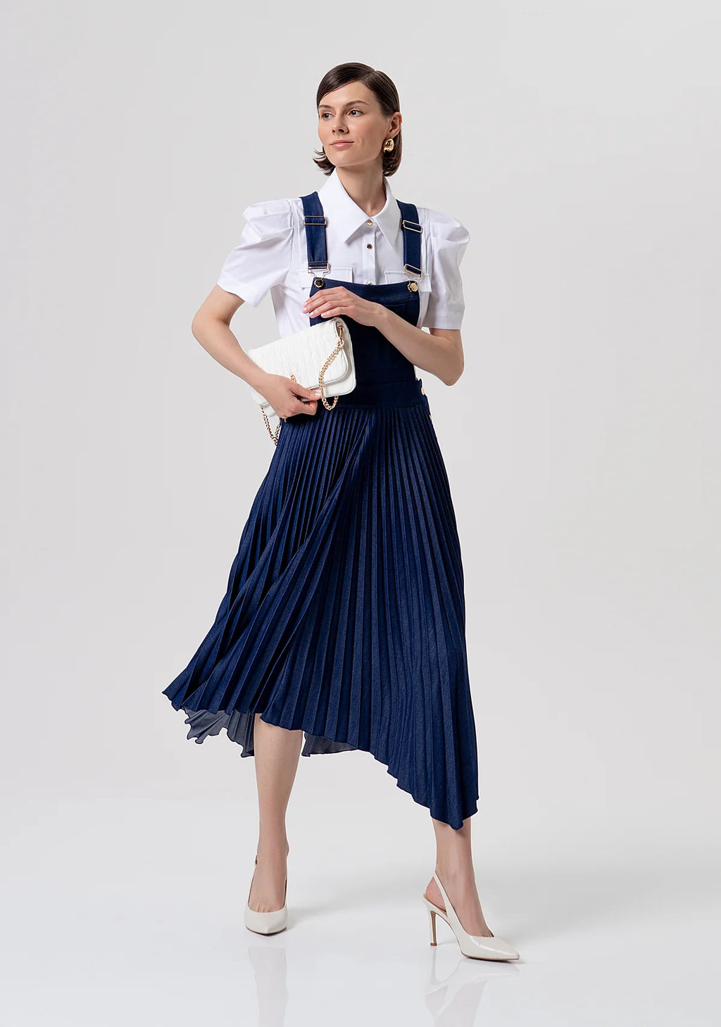 FRACOMINA SLEEVESS DRESS