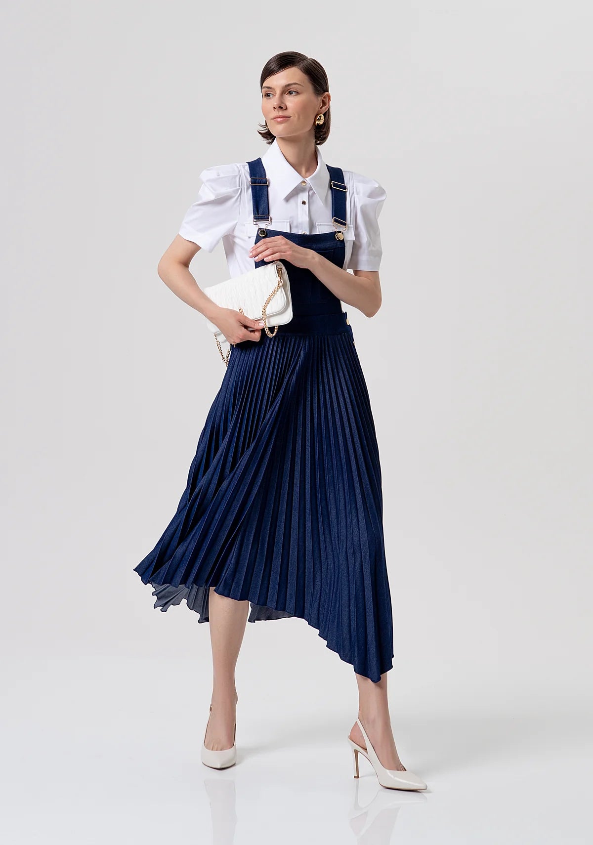 FRACOMINA SLEEVESS DRESS