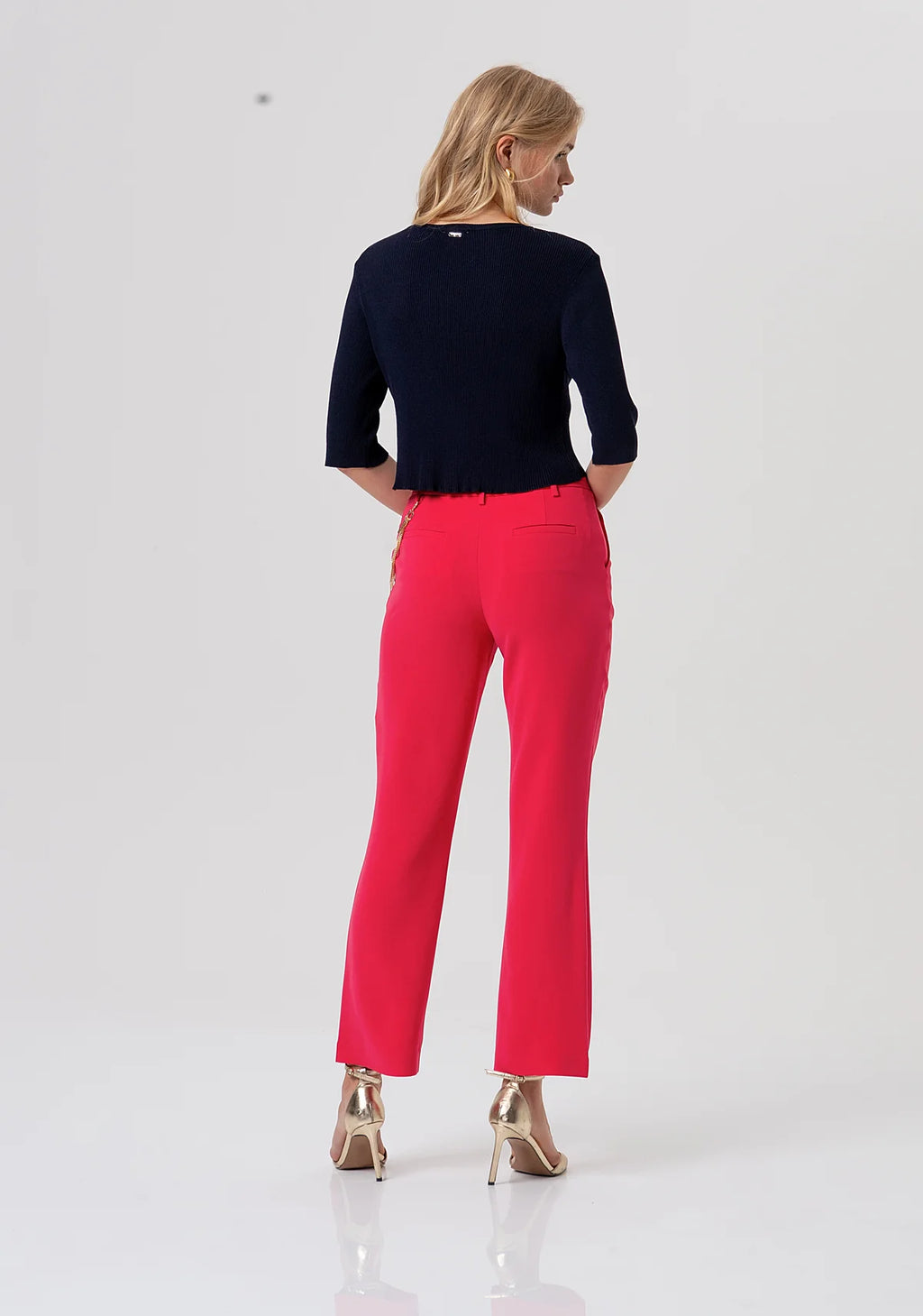 FRACOMINA BOOTCUT PANT CHINO